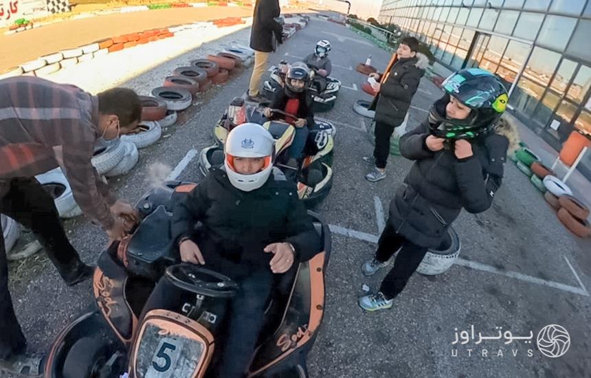 Karting track in Tehran